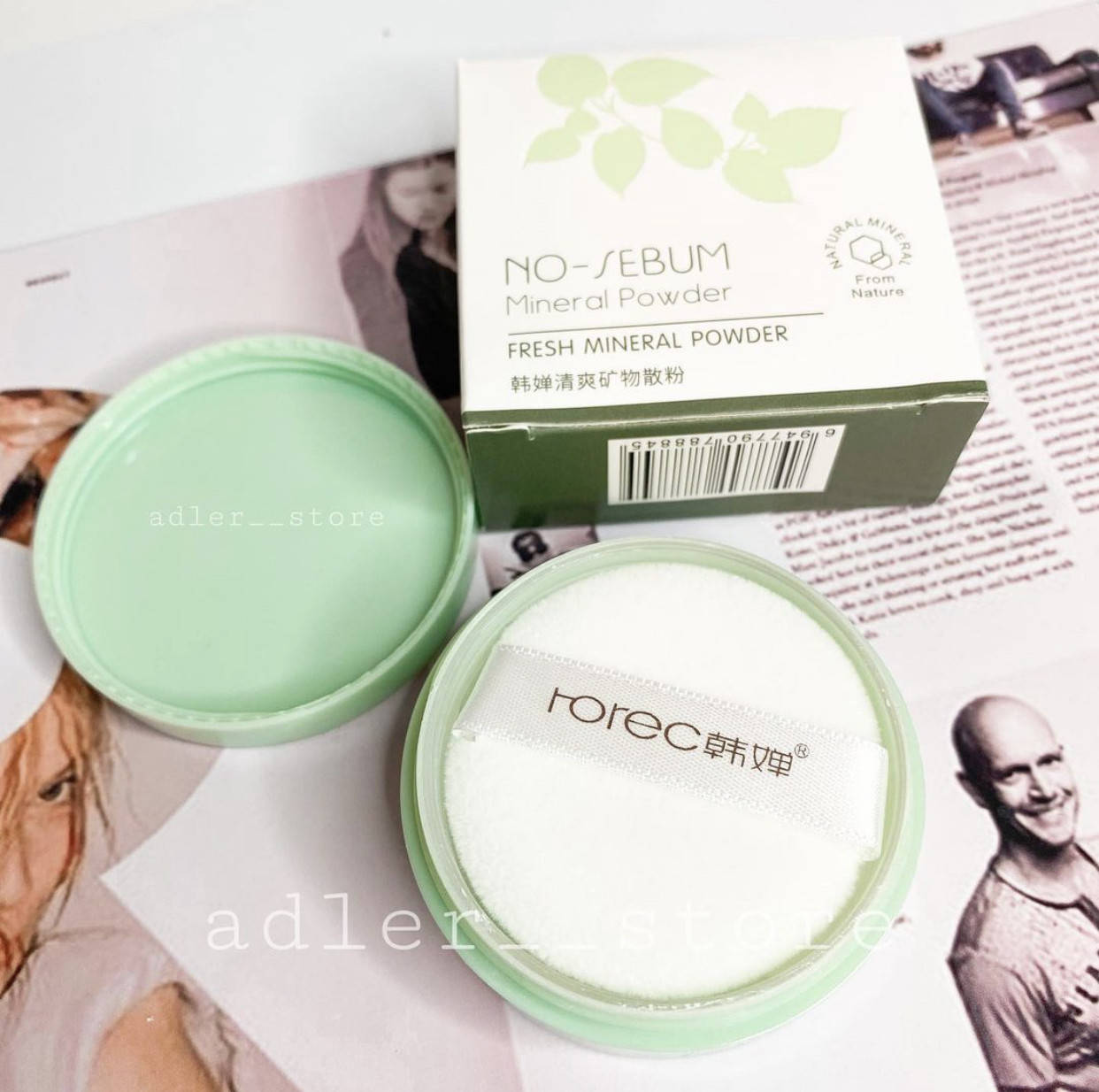 

Минеральная пудра для матирования ROREC Fresh Skin (5 г)