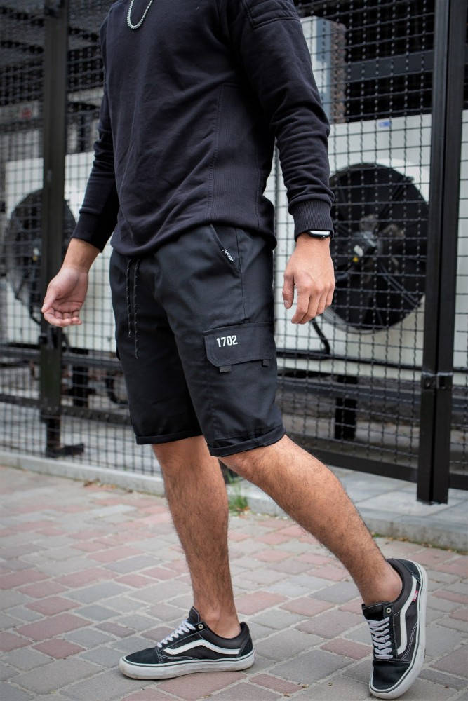 

Шорти Карго Without Glory Reflective Black, Черный