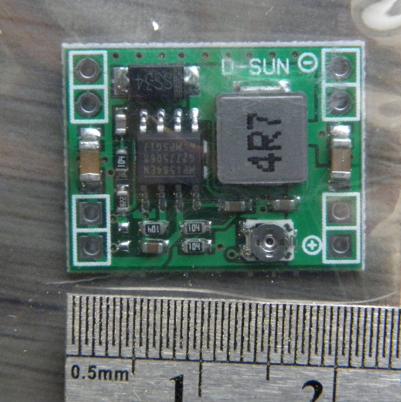 

Регулируемый DC/DC Mini360 на MP1584EN