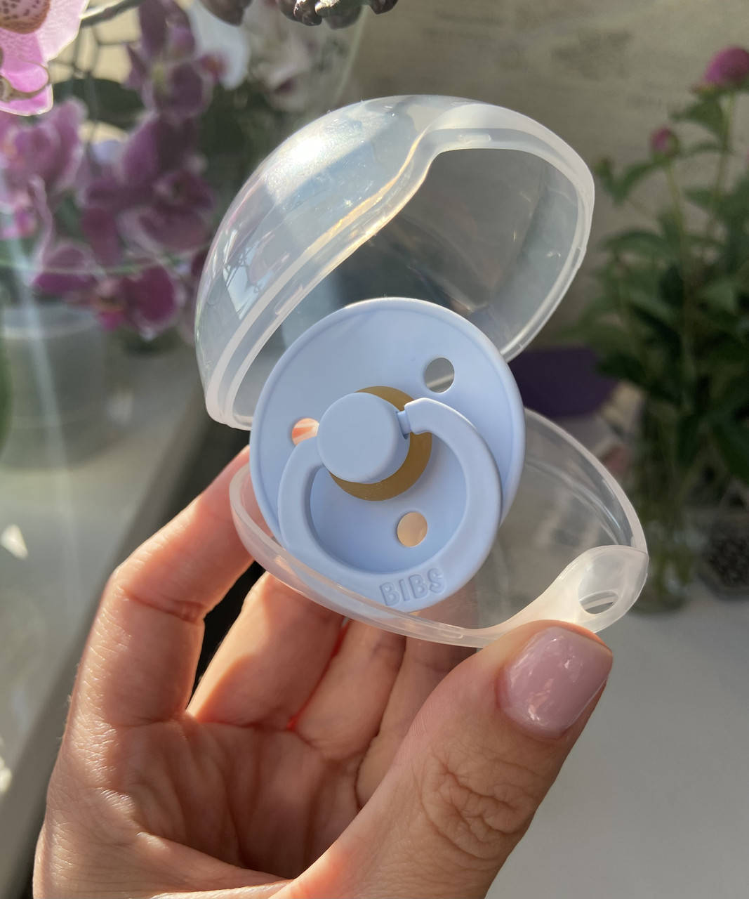 

Соска BIBS 0-6 мес, Baby Blu, Голубой