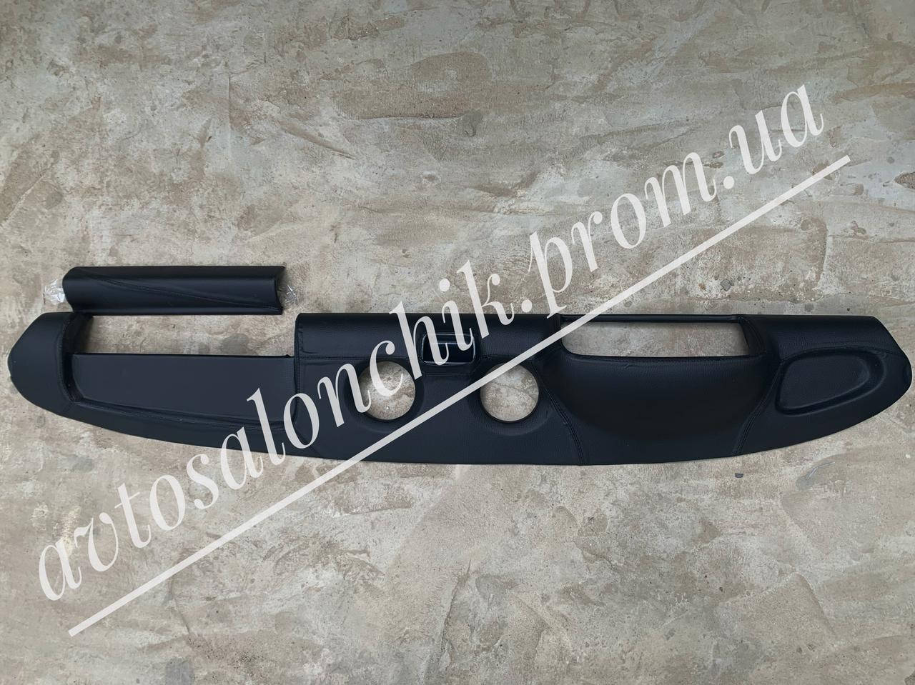 

Накладка на панель ВАЗ 2101 черная тюнинг салона ВАЗ 2101