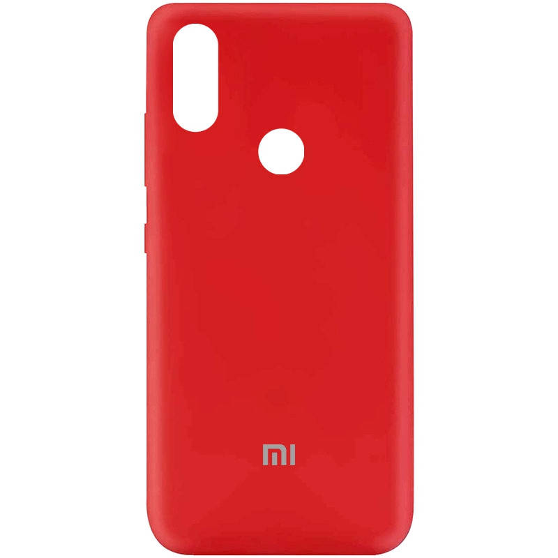 

Силиконовый чехол для Xiaomi Redmi Note 5 Красный софт тач