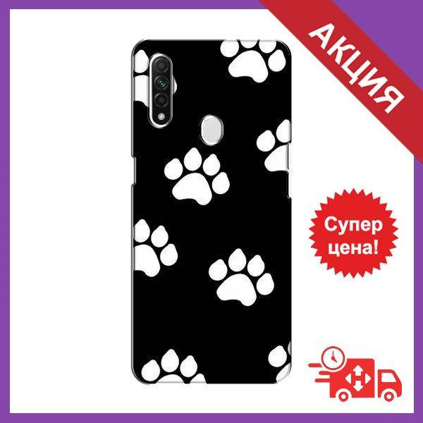 

Чехлы с принтом на OPPO A31 / Чехлы с картинкой для Оппо А31 / Чехлы для OPPO A31 (Следы собак)