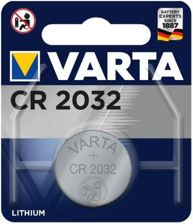 

Батарейка Varta CR2032 Lithium, 3.0 V, 10шт