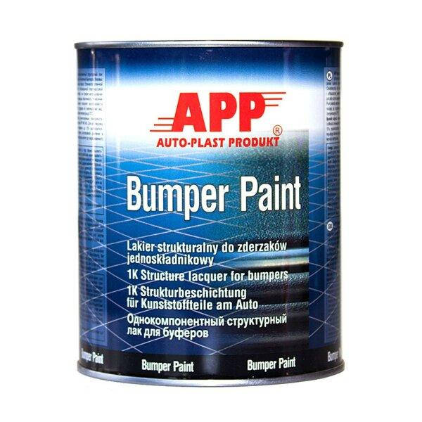 

Структурная краска для бамперов серая App Bumper Paint 1л, Серый