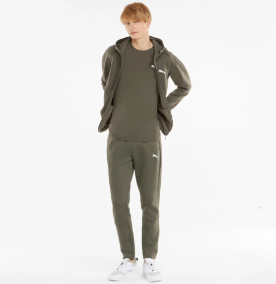 

Мужской Спортивный костюм PUMA (ПУМА) Хаки ИНДОНЕЗИЯ "В стиле"