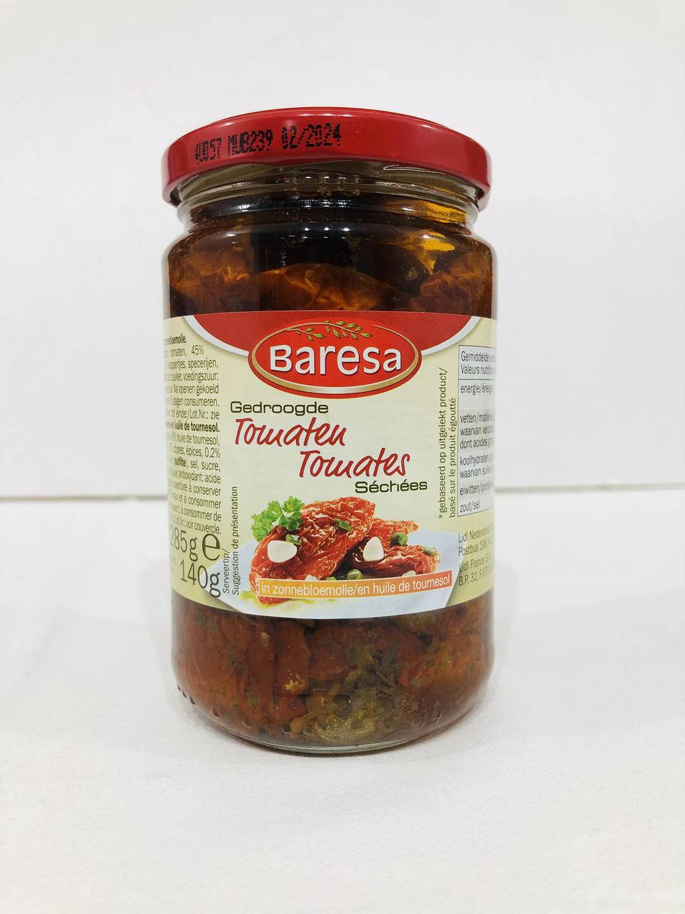 

Вялені томати Baresa 285/140гр