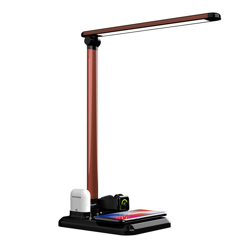 

Настольная станция беспроводной зарядки Eye Desk Lamp X-1 4 в 1, Черный