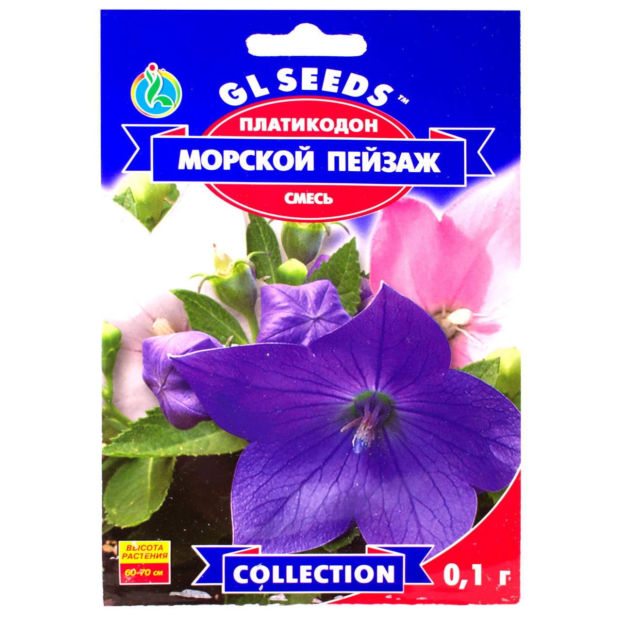 

Платикодон Морской пейзаж 0.1 г Gl Seeds, Голубой