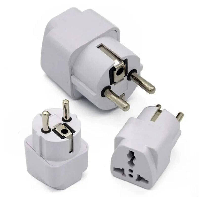 

Сетевой переходник универсальный для евророзетки с заземлением 10/16А 250V
