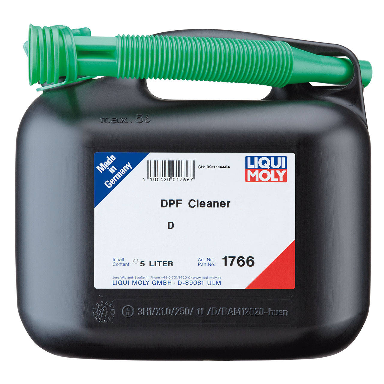 

Очиститель сажевого фильтра Liqui Moly DPF Cleaner (1766) 5л