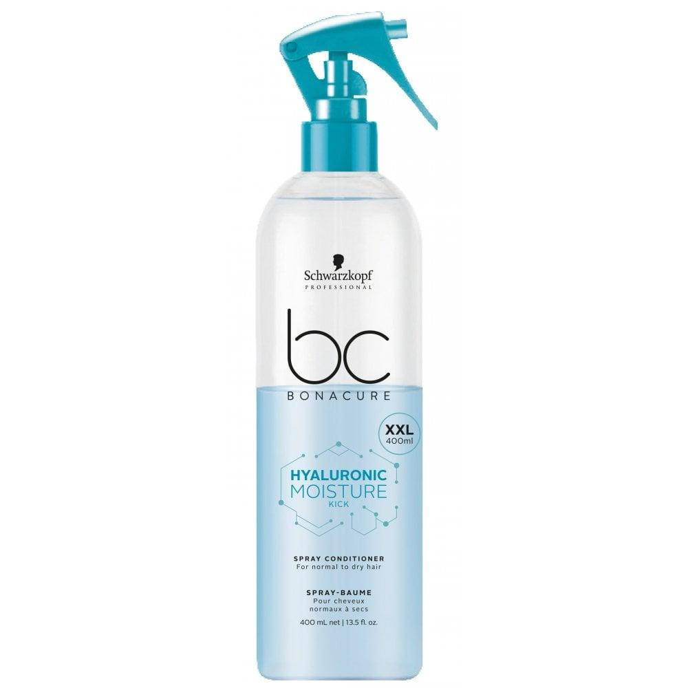 

Увлажняющий спрей-кондиционер SCHWARZKOPF BC Hyaluronic Moisture Kick Spray Conditioner 400 мл