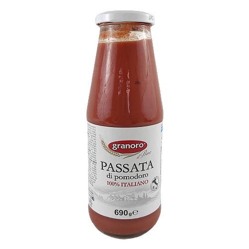 

Томатна паста Граноро (рідка) Granoro passata 690g 12шт/шт (Код : 00-00004079)