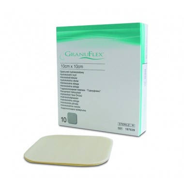 

Грануфлекс Granuflex, гідроколоїдна пов’язка 10 см на 10 см, 1 шт