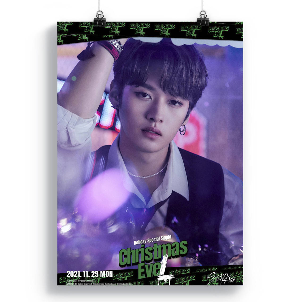 

Плакат Stray Kids 155 Lee Know