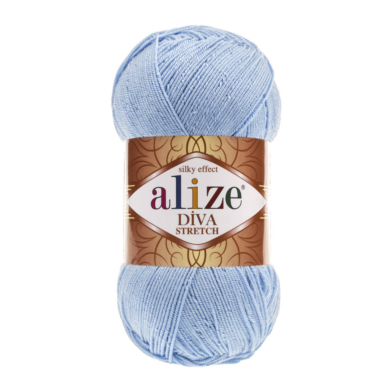 

Пряжа Alize Diva Stretch 350 голубой