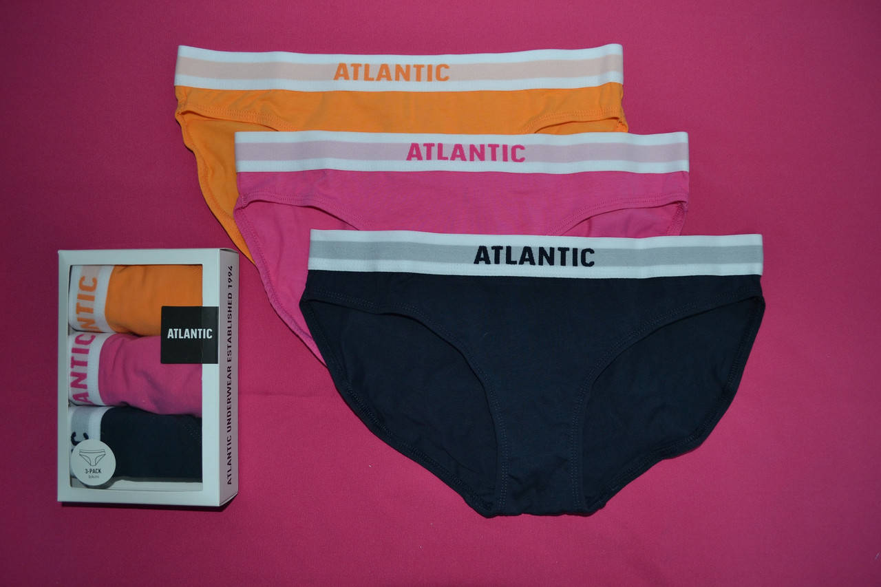 

Женские трусы атлантик atlantic 3LP-178 набор 3 шт