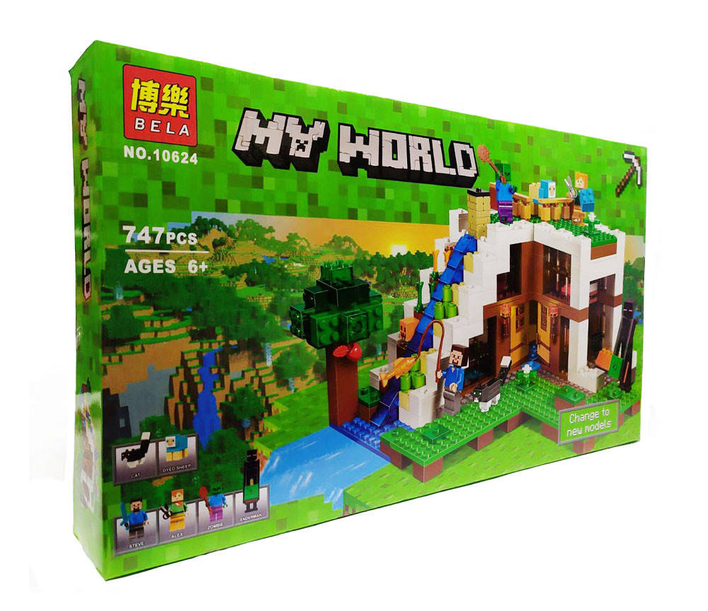 

Конструктор my world "База на водопаде" 10624