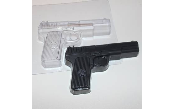 

Форма для шоколада Пистолет, пластик