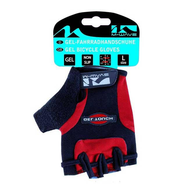

Велорукавиці M-Wave Gel, червоні (m-719935-red) -