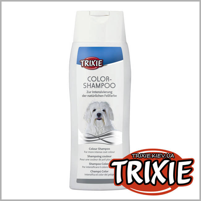 

Trixie TX-2914 Шампунь для собак со светлой шерстью (белых) Trixie Colour Shampoo 250 мл, Белый