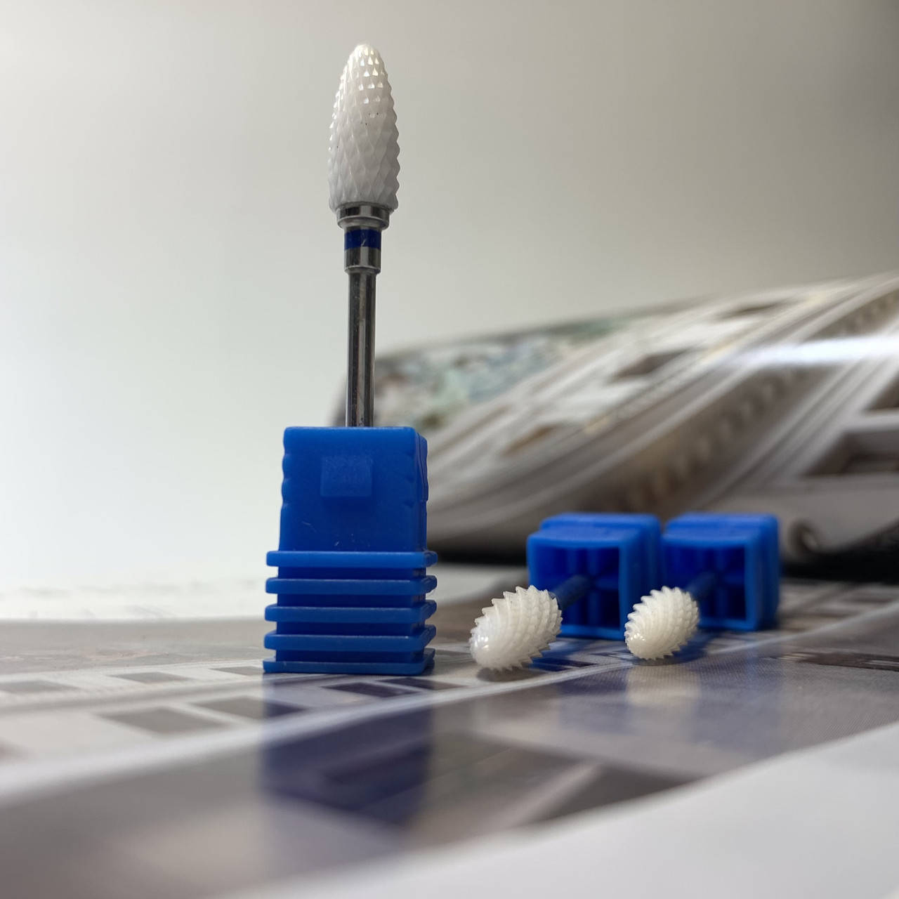 

Кукурузка Керамическая фреза синяя насечка для снятия