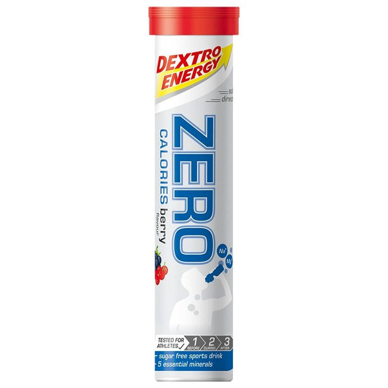 

Изотоник в шипучих таблетках Dextro Energy Zero Calories 20x4г со вкусом апельсина Лесная ягода