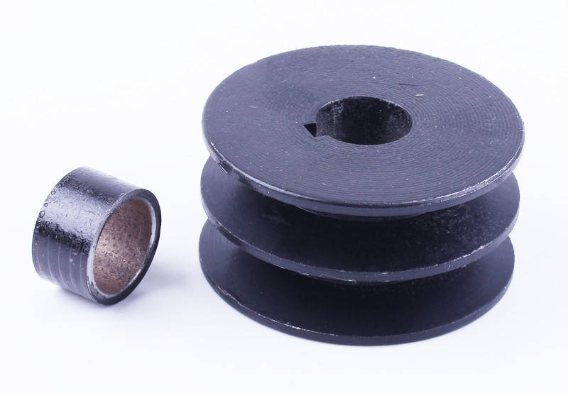 

Шкив ремня 2 ручья под коленвал Ø25mm — 177F