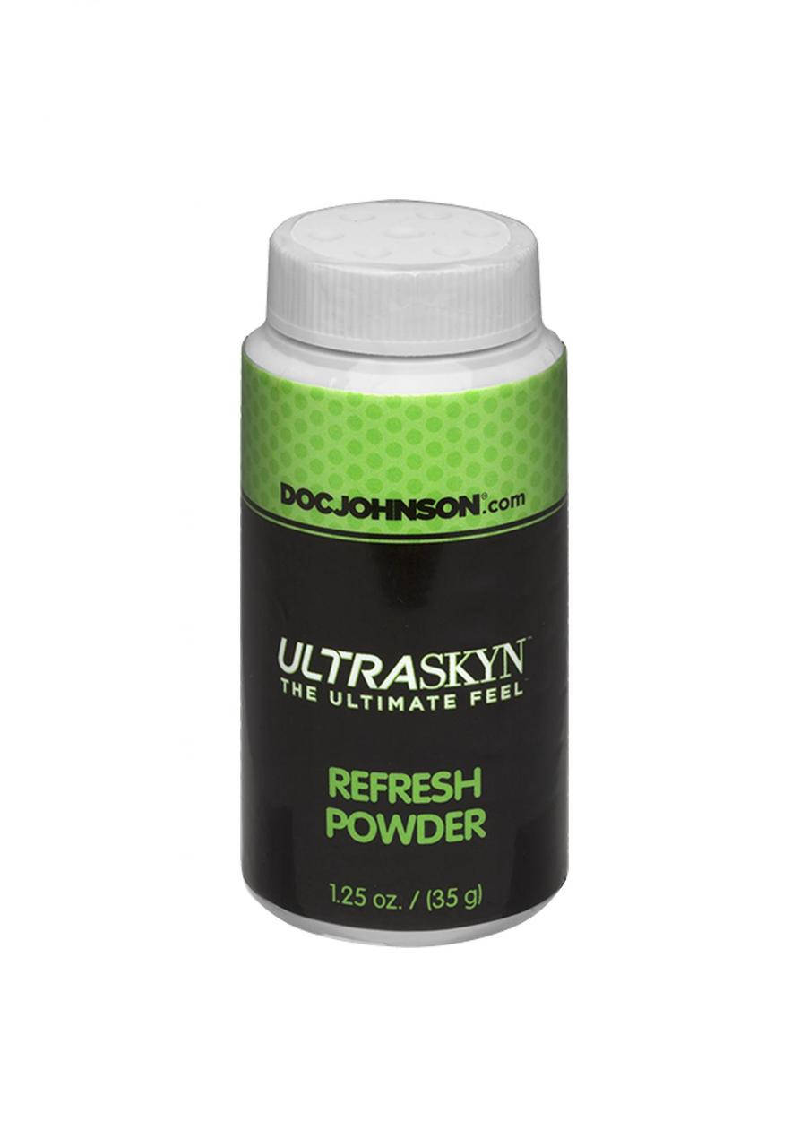 

Doc Johnson ULTRASKYN Refresh Powder пудра для ухода за игрушками из киберкожи, 35 г