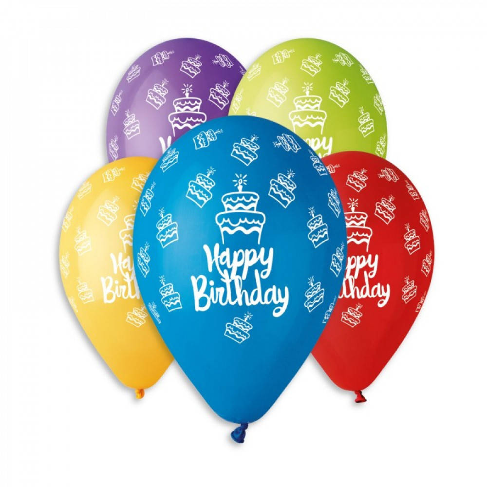 

HAPPY BIRTHDAY #495 12" 30см