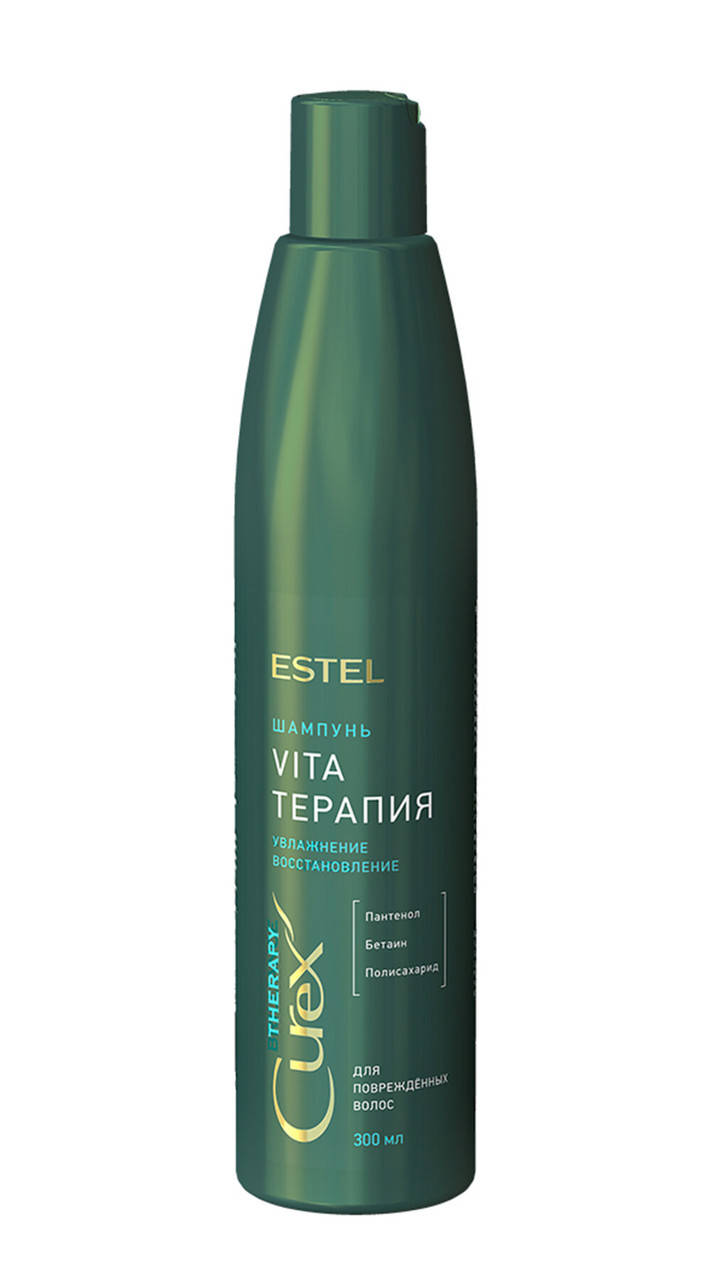 

Шампунь "Vita-терапия" для поврежденных волос Estel Professional Curex Therapy 300 мл.