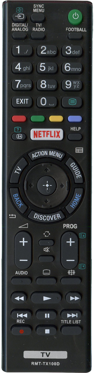 

Пульт для телевизора Sony RMT-TX100D