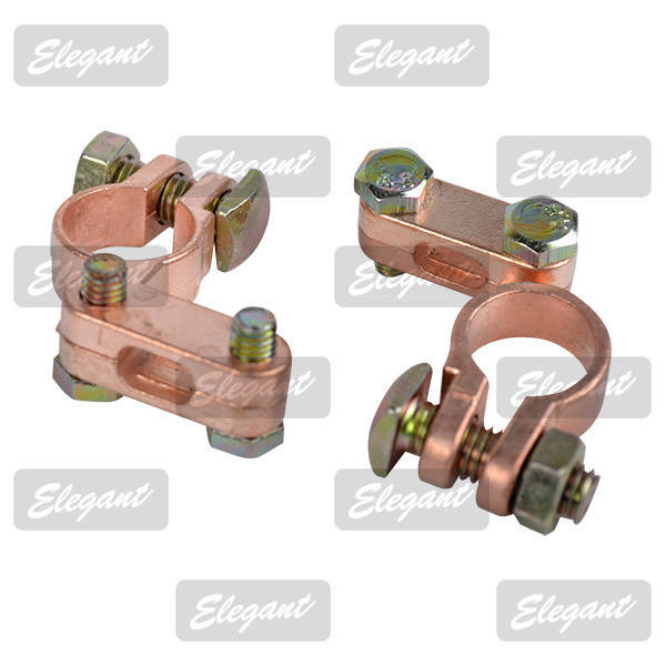 

Аккумуляторные клеммы "Elegant" 100551 угловая, латунь 2шт (вес 110гр) (100шт/ящ)