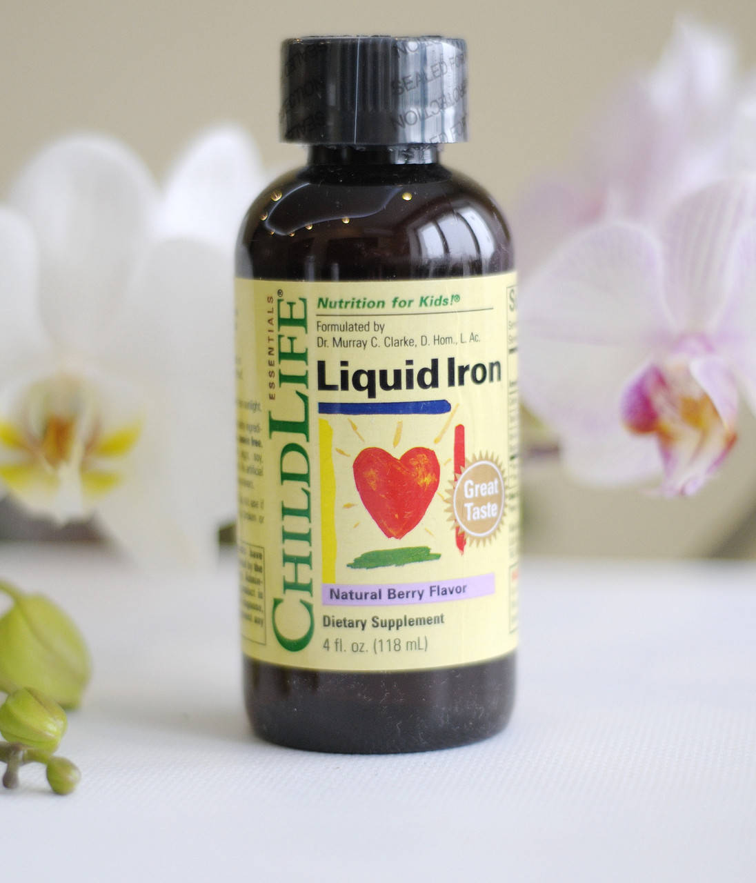

Железо для детей Liquid Iron, Natural Berry Flavor, (118 ml)