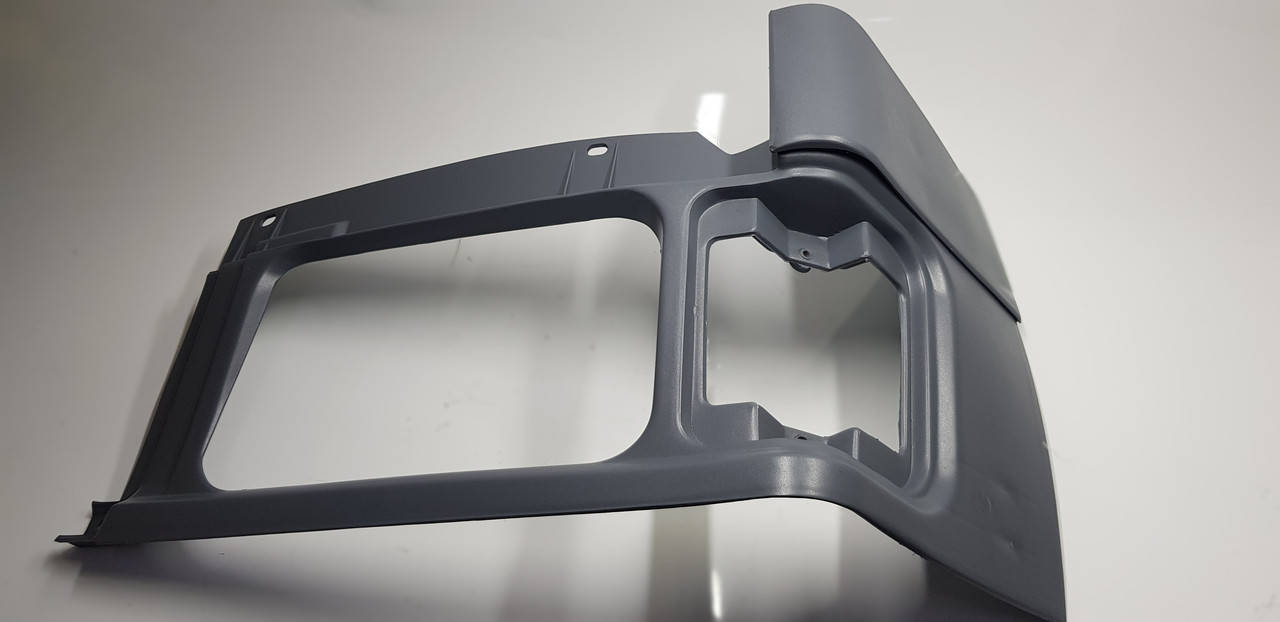 

Накладка фар левая (серая) ТАТА LPT-613/712, TATA LPT 1116/1618 пр-во Индия, Серый