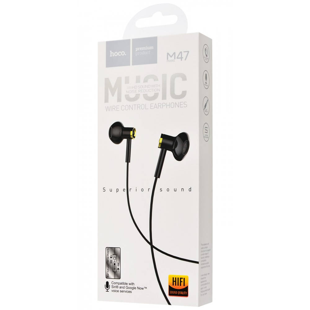

Наушники Hoco M47 Canorous (2 цвета) черный, Разные цвета