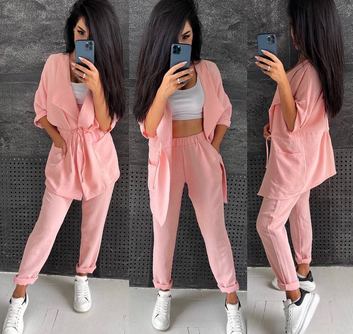 

Женский брючный костюм Рианна, Разные цвета