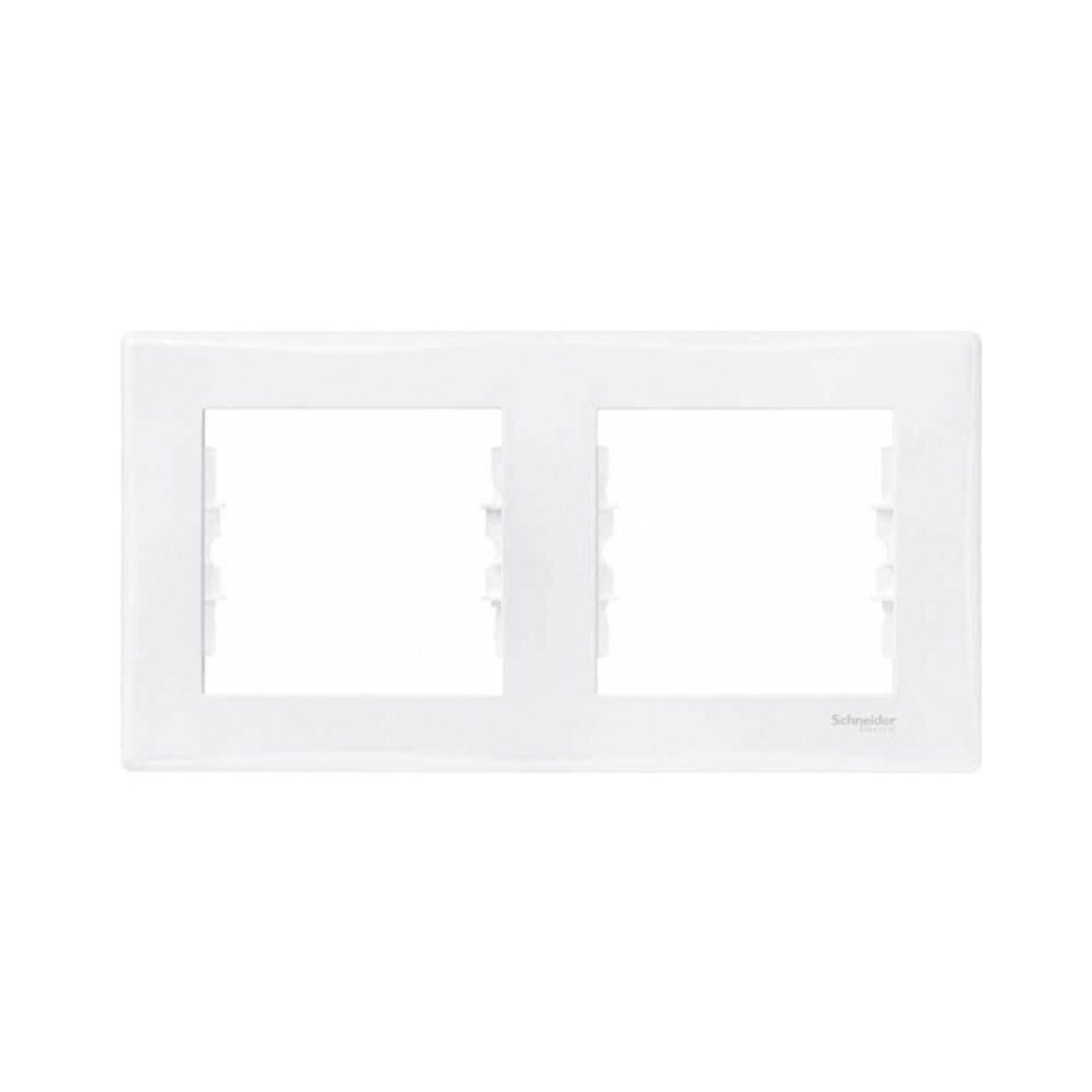 

Schneider Electric Sedna SDN5800321 Рамка 2 гнізда горизонтальна біла