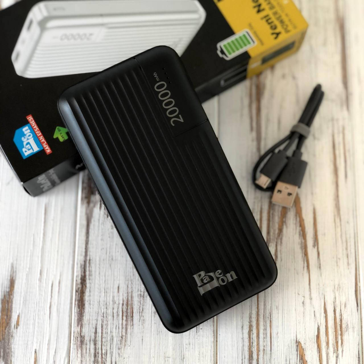 

Power Bank PaLeon 20000mAh (Реальная мощность)