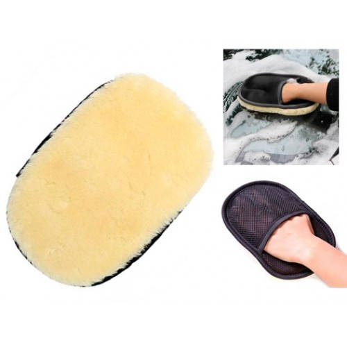 

Перчатка шерстяная для мытья и полировки автомобиля, мягкая, 106053