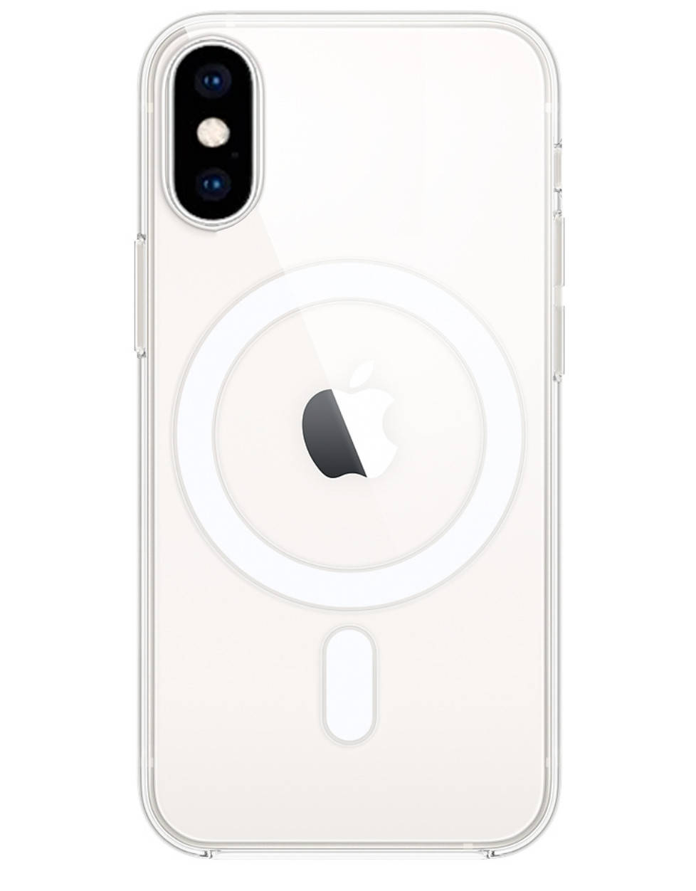 

Чехол прозрачный силиконовый MagSafe для iPhone X/Xs