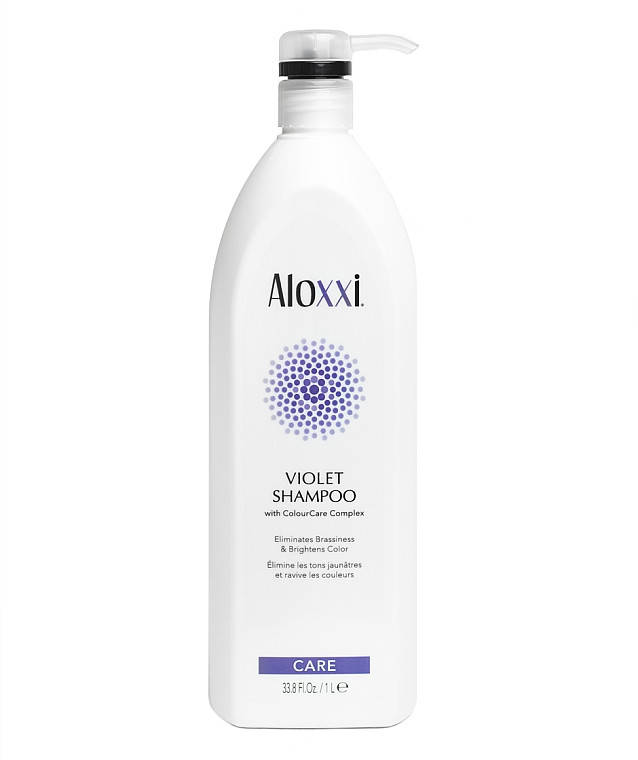 

Aloxxi Violet Shampoo Фиолетовый шампунь против желтизны 1000
