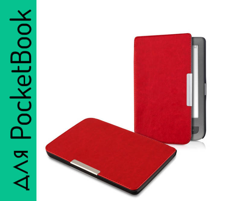 

Чехол для PocketBook 626 625 624 615 614 чехол Обложка Cover Pack красный