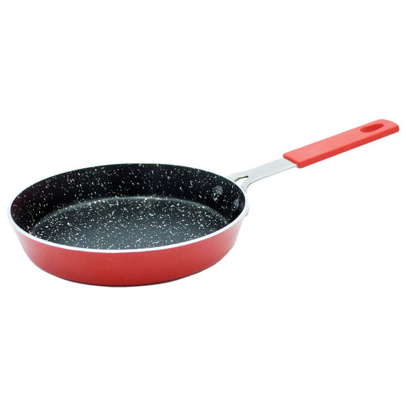 

Сковорода с антипригарным покрытием Con Brio Eco Granite mini 14 см (CB-1414) Красный