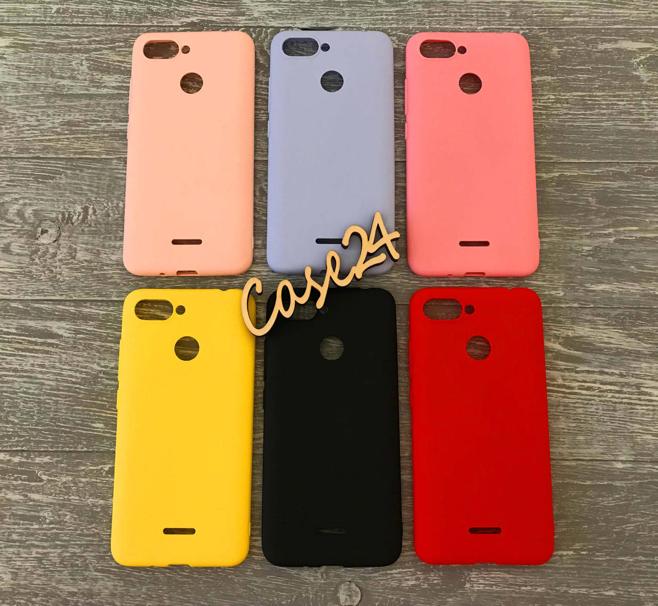 

TPU чехол накладка Candy для Xiaomi Redmi 6 (6 цветов), Разные цвета