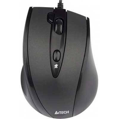 

Компьютерная мышка A4Tech N-770FX-1 черная;V-Track USB, Черный