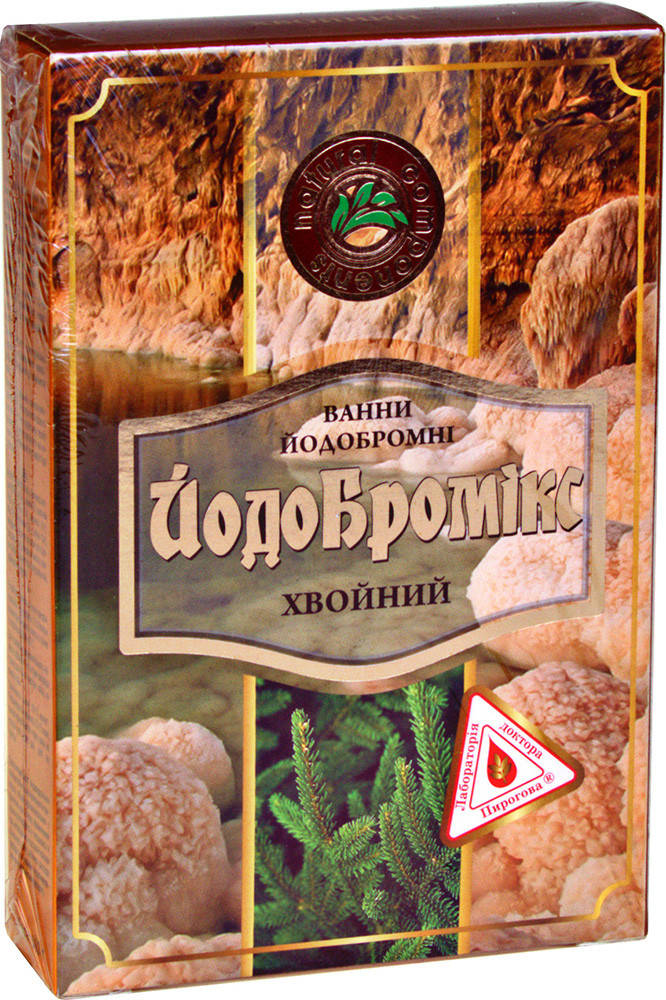 

Йодобромна ванна ЙОДОБРОМІКС ХВОЯ, 500 г