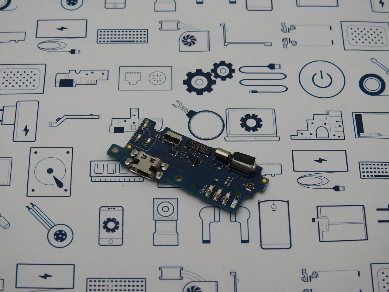 

Нижняя плата Meizu m3 Сервисный оригинал с разборки