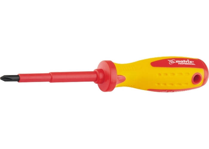 

Отвертка Insulated 1000V,Ph2 x 100 мм MATRIX PROFESSIONAL 12928 129289