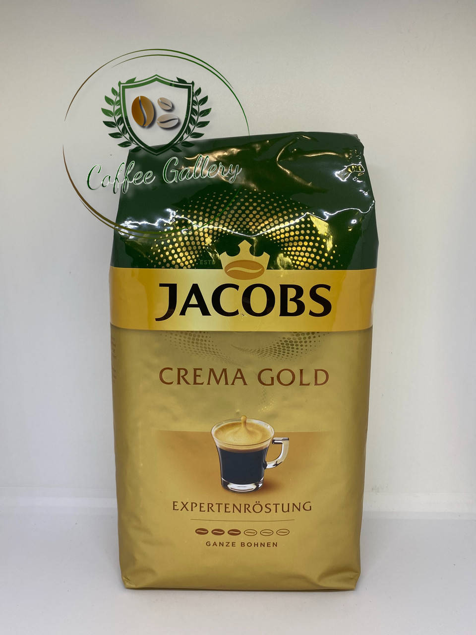 

Кава зернова Jacobs Crema Gold 1000г